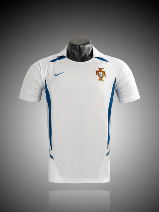 Retro Portugal Away Football Jersey 2002