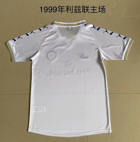 Retro Leeds United Home Football Jersey 1999