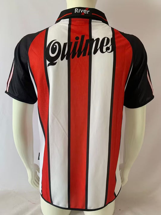 Retro River Plate Away Football Jersey 2000/2001