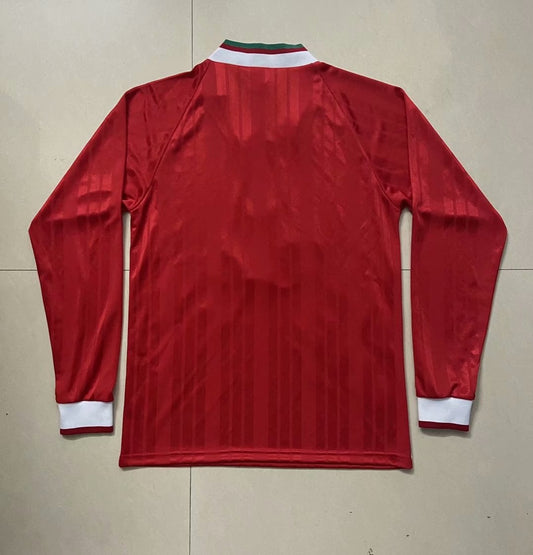 Retro Liverpool Home Long Sleeve Football Jersey 1993/1995