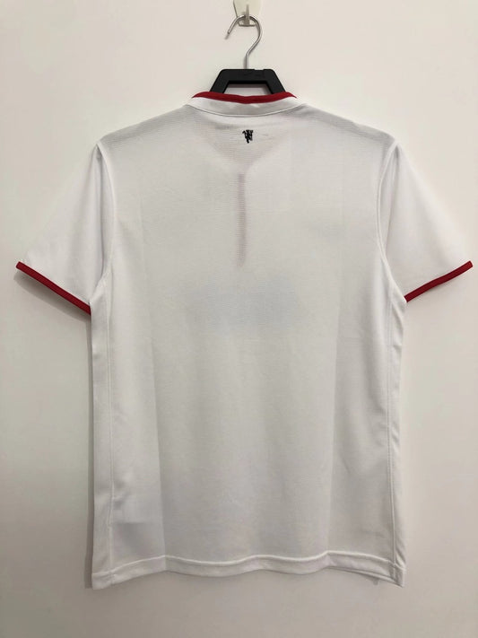 Retro Manchester United Away White Football Jersey 2012/2013