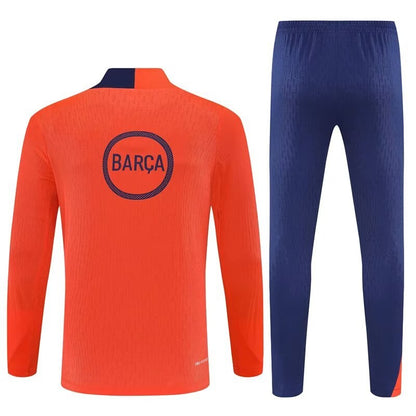 Barcelona Training Tracksuit Orange (Kids And Man ) 2025/2026
