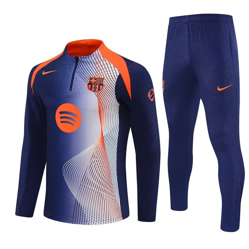 Barcelona Training Tracksuit Blue (Kids And Man ) 2025/2026