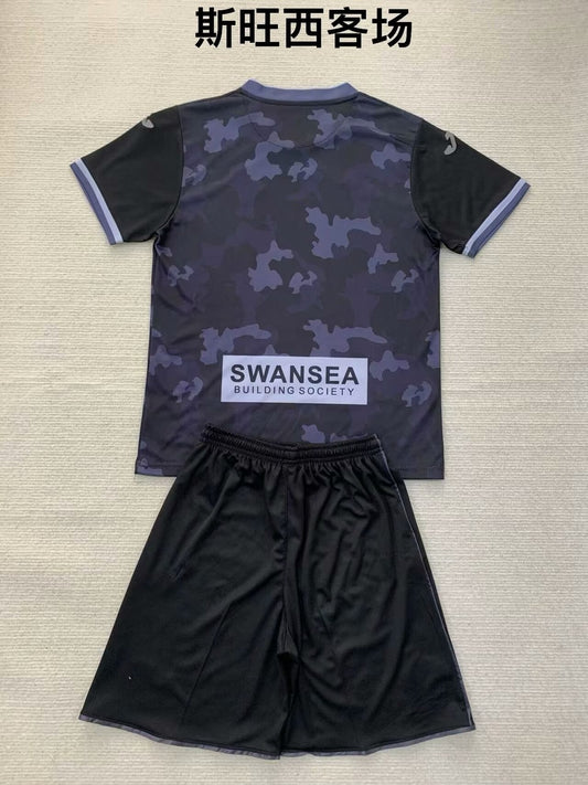 Swansea City Away Kids Football Jersey 2024/2025
