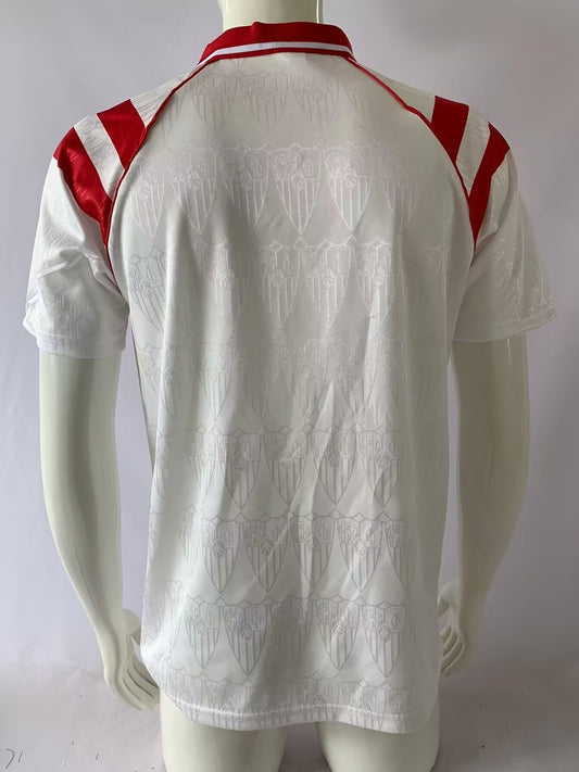 Retro Sevilla Home Football Jersey 1991/1992