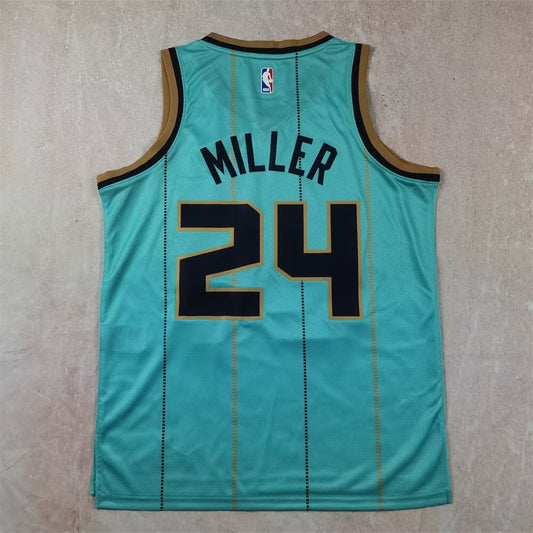 Charlotte Hornets Green #24 MALLER NBA Jerseys 2025