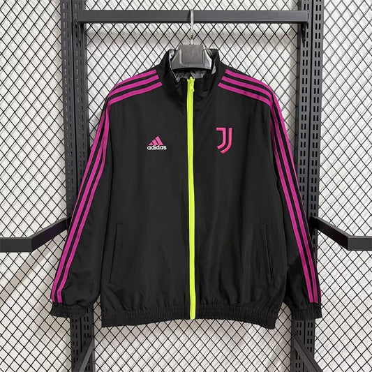 Juventus Windbreaker Two-sided Black White 2025/2026