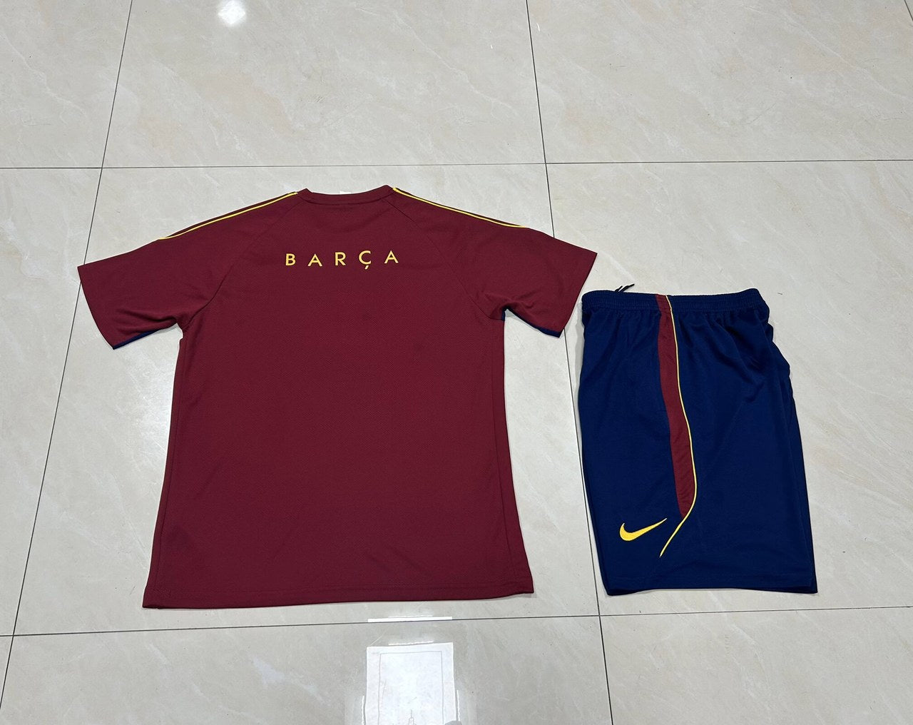 Barcelona With Pants Sets Fans Football Jersey 2026/2027