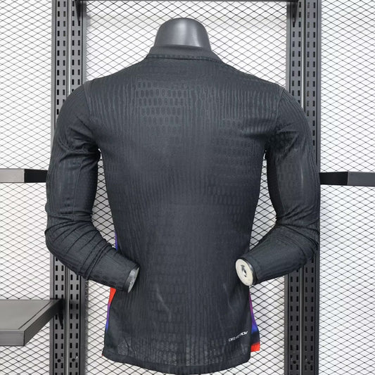 England Away Long Sleeve Fans Football Jersey 2025/2026