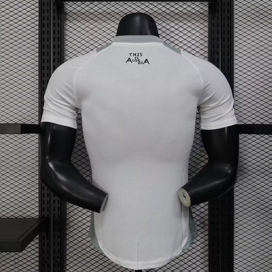 Algeria White Player Football Jersey 2025