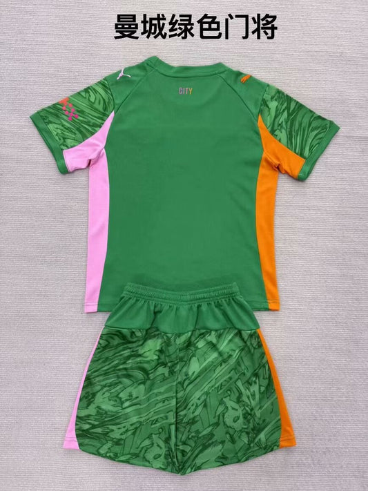 Manchester City Goalkeeper Fans (Kids And Man) Football Jersey 2025/2026
