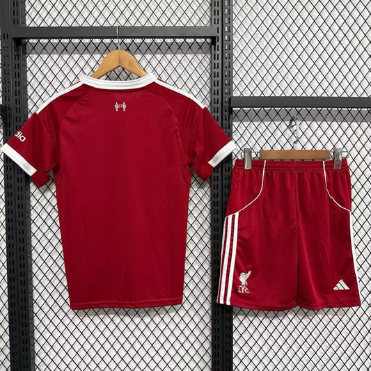 Liverpool Home With Pants Sets Fans Football Jersey 2025/2026