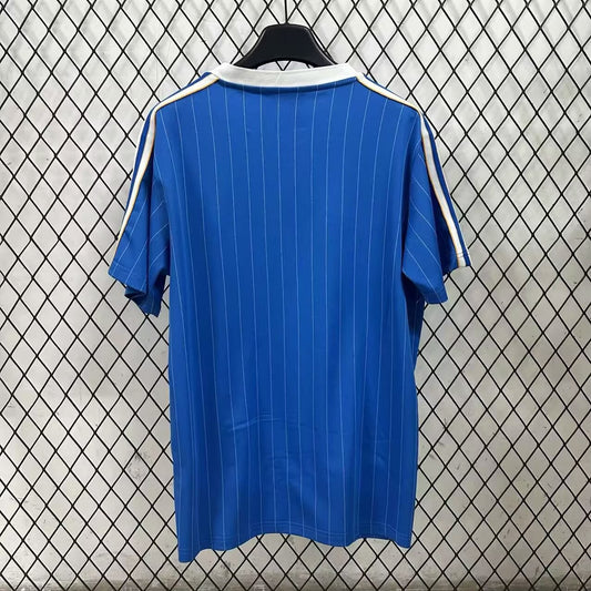 Real Madrid Retro Blue Commemoration Fans Football Jersey 2025/2026