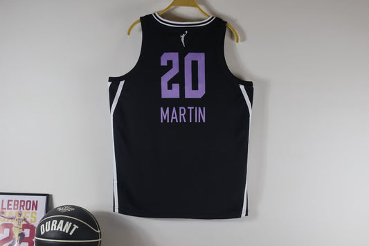 GOLOEN STATE Black #20 MARTIN NBA Jerseys