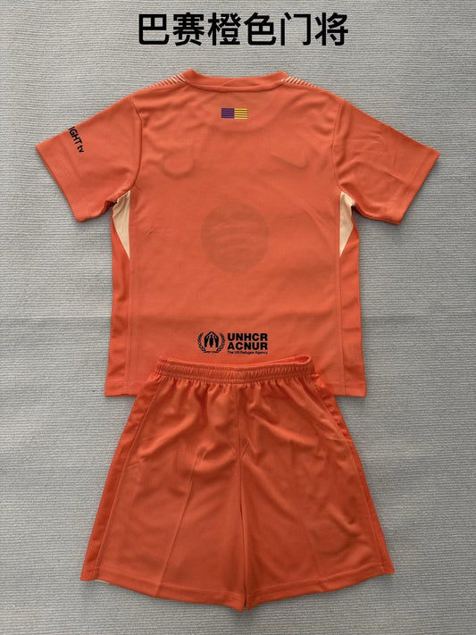 Barcelona Goalkeeper Fans (Kids And Man) Football Jersey 2025/2026