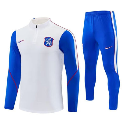 Chelsea Training Tracksuit White Blue (Kids And Man 10-2XL) 2026/2027