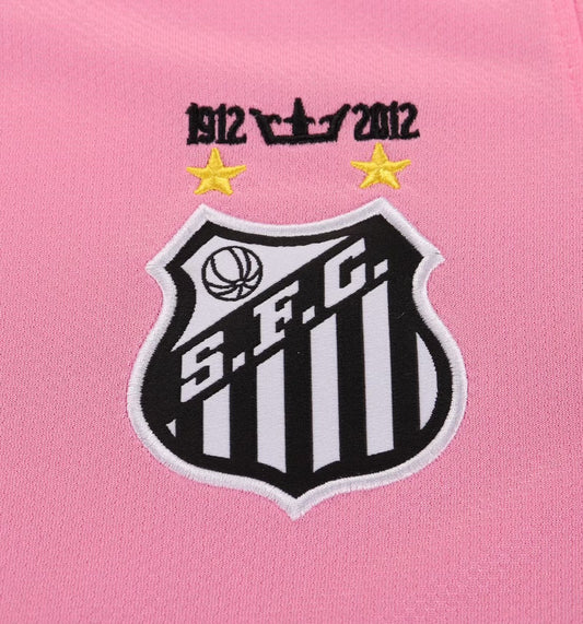 Retro Santos Third Away Long Sleeve Kids Football Jersey 2012/2013