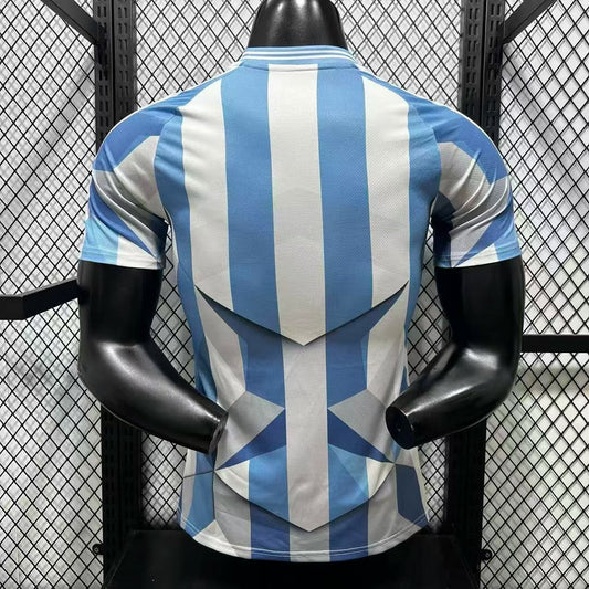Argentina X Water Chestnut Special Edition Player White Blue Football Jersey 2026/2027