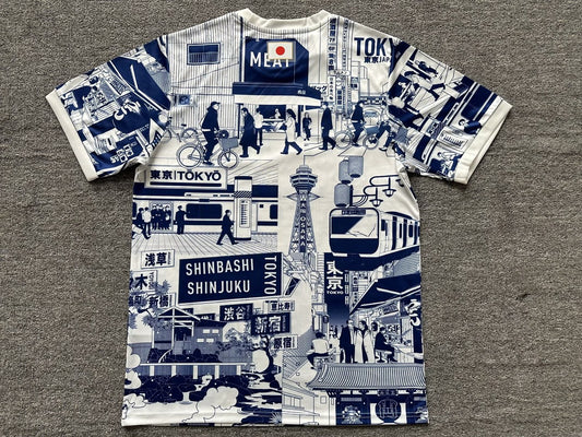 Japan Special Edition Blue Tokyo Fans Football Jersey 2025/2026