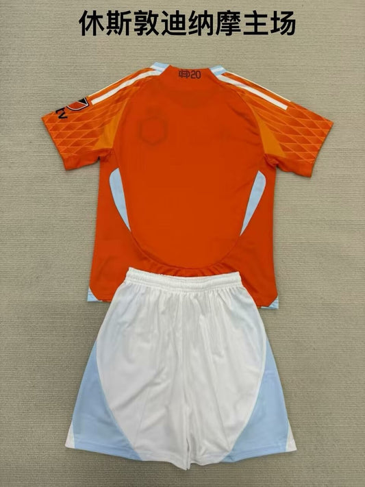 Houston Dynamo FC Home Kids Football Jersey 2025/2026