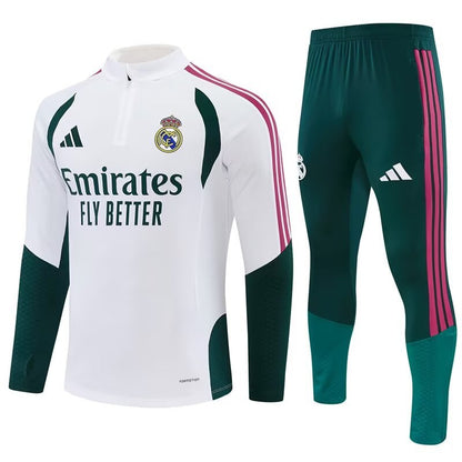 Real Madrid Training Tracksuit White (Kids And Man 10-2XL) 2026/2027