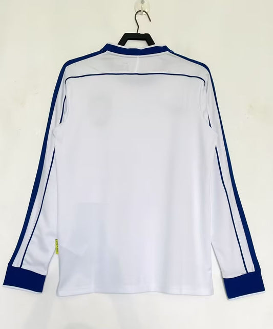 Retro Brazil Home Long Sleeve Football Jersey 1998