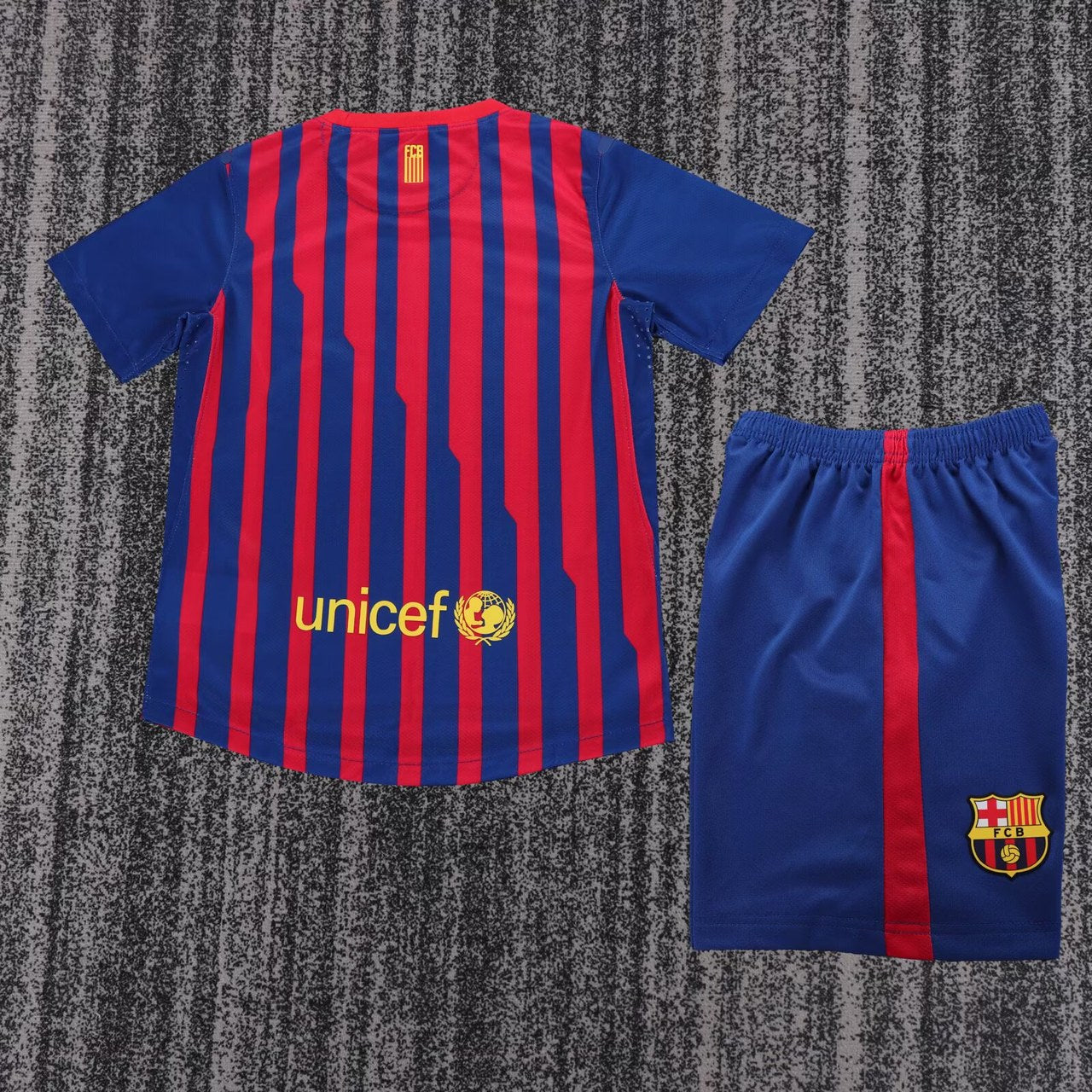 Retro Barcelona Home Kids 2011/2012