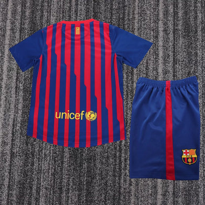 Retro Barcelona Home Kids 2011/2012