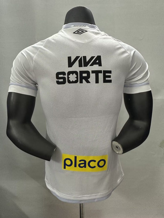 Santos Home Player Football Jersey 2025/2026