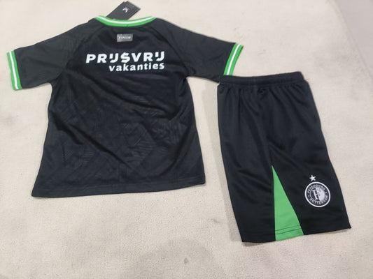 Feyenoord Rotterdam Away Kids Football Jersey 2024/2025
