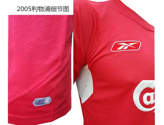 Retro Liverpool Champions League 2005 Football Jersey