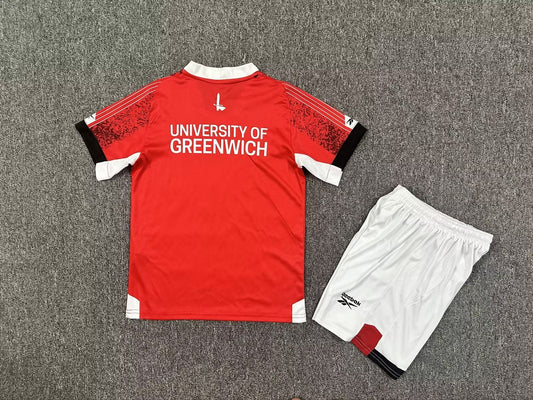 Charlton Athletic Home Kids Football Jersey 2025/2026