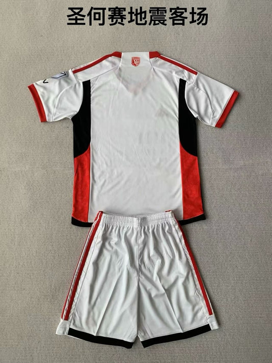 San Jose Earthquakes Away Kids Football Jersey 2024/2025