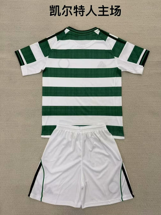 Celtic Home Fans Suit Football Jersey 2025/2026