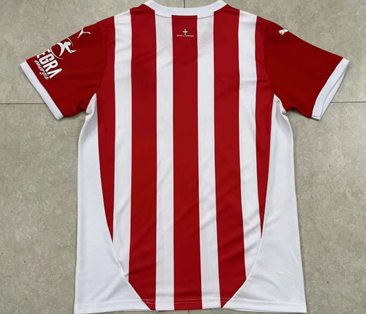 Sporting Gijon Home Fans Football Jersey 2024/2025