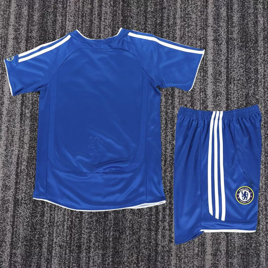 Retro Chelsea Home Kids Football Jersey 2006/2007