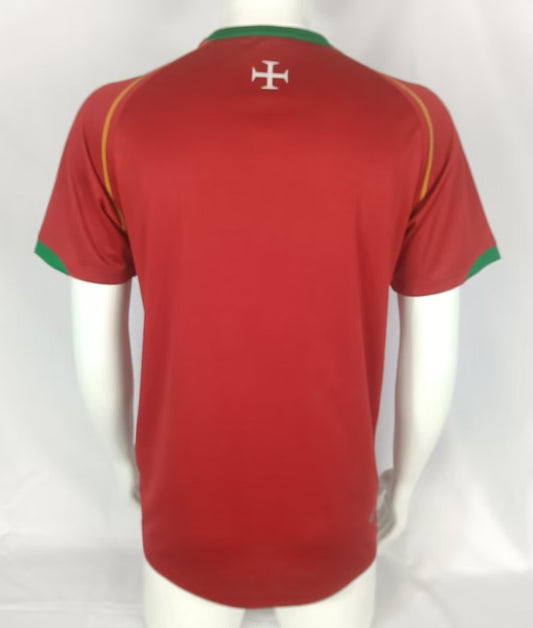 Retro Portugal Home Fans Football Jersey 1969 1999