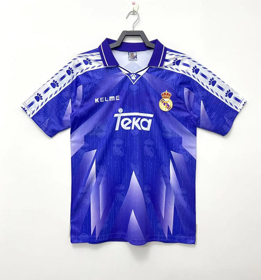 Retro Real Madrid Away Football Jersey 1996/1997