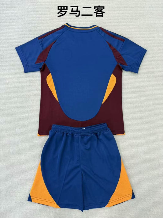 Roma 3R Third Away Kids Football Jersey 2024/2025