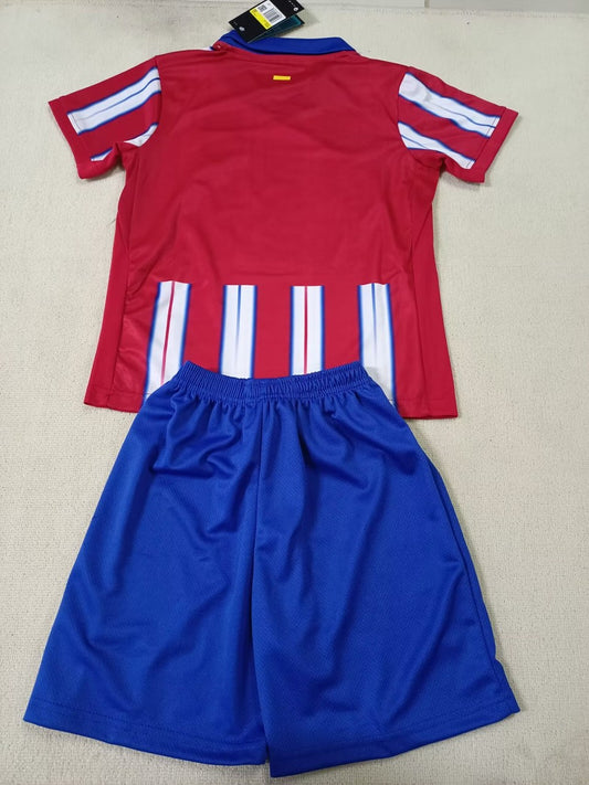 Atletico Madrid Home Kids Football Jersey 2024/2025