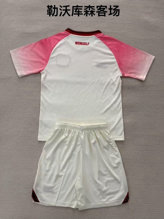 Bayer Leverkusen Away Fans Football Jersey 2025/2026 (Kids And Man )