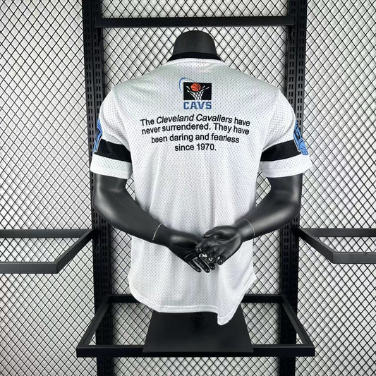 Retro Cleveland Cavaliers White Mitchellness NBA Jerseys 2026