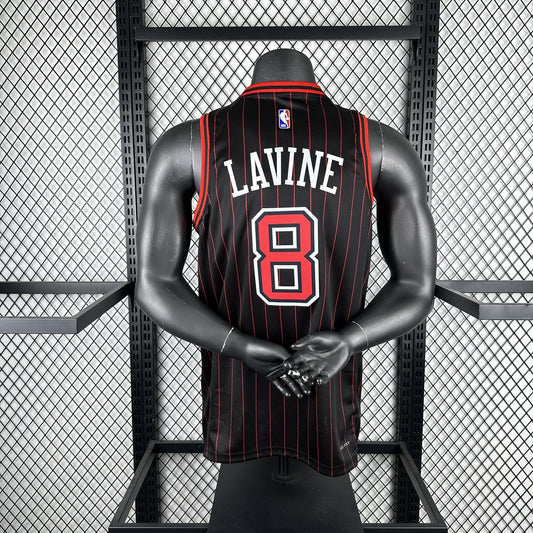 Chicago Bulls JORDAN Black #8 LAVINE NBA Jerseys 2026