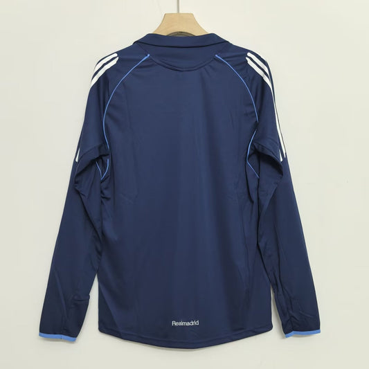 Retro Real Madrid Long Away Football Jersey 2005/2006