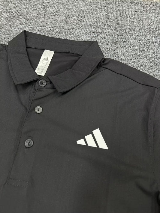 Adidas Clover POLO T-shirt Black Grey Yellow Blue Football Jersey