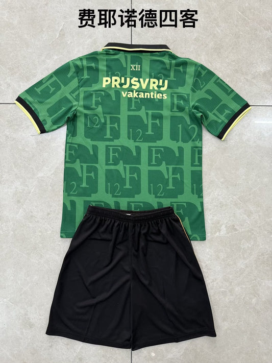 Feyenoord Third Away Fans (Kids And Man) Football Jersey 2025/2026