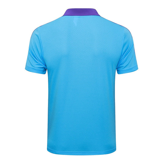 Real Madrid Polo Fans Light Blue Football Jersey 2025/2026