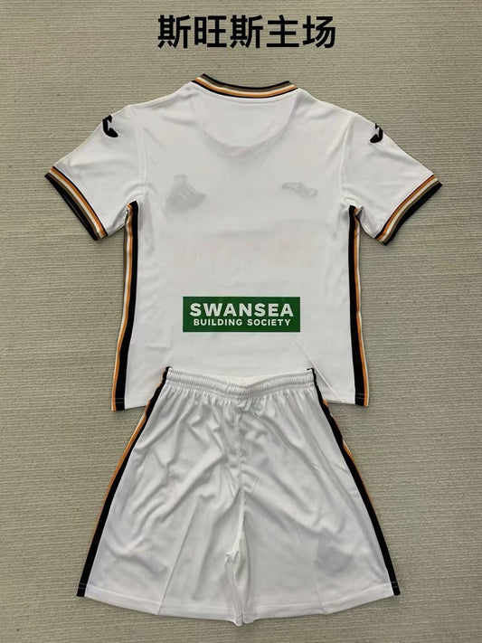 Swansea City Home Kids Football Jersey 2024/2025