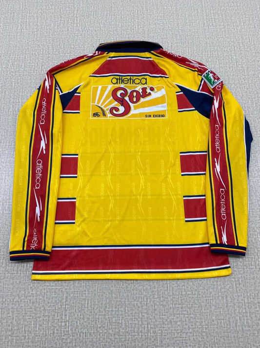 Atlético Monarcas Morelia Away Long Sleeve Football Jersey 1999/2000