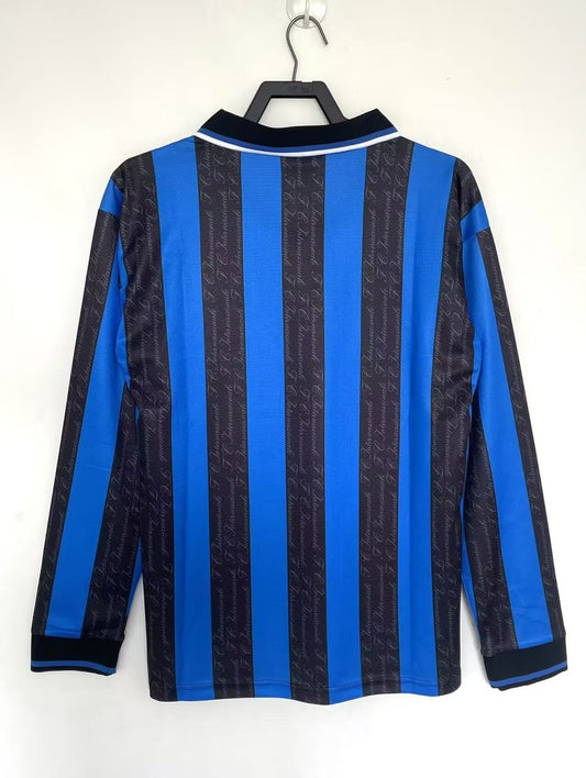 Retro Inter Milan Long Home Football Jersey 1997/1998